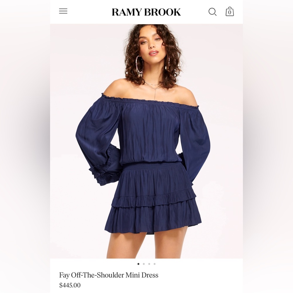 Ramy Brook Off Shoulder Dress